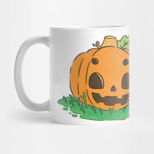 Carved pumpkin Mug